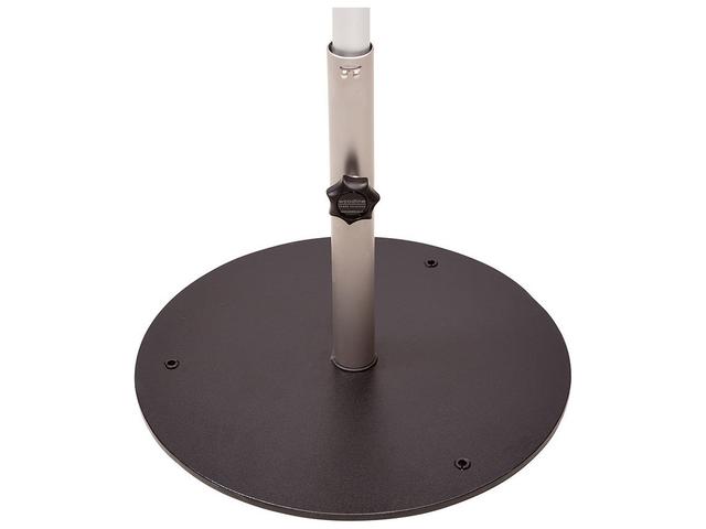 Round Metal Umbrella Base with Stainless Steel Tube