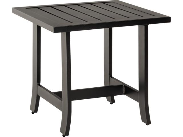 Seal Cove 22.5-Inch Square Aluminum Outdoor End Table