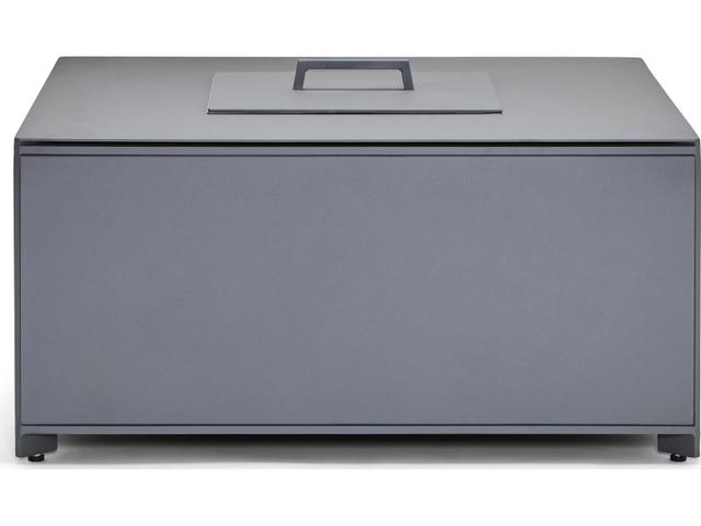 Essence Aluminum Solid Panel Square Coffee Table