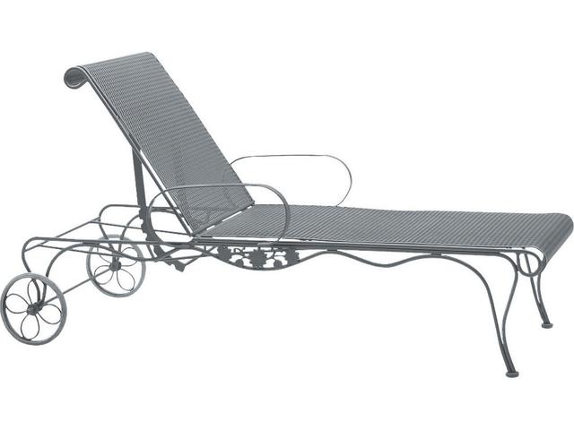 Briarwood Wrought Iron Adjustable Chaise Lounge