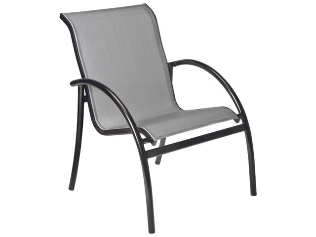 Tribeca Aluminum Stackable Dining Arm Chair