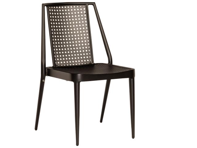Parc Aluminum Stackable Dining Side Chair