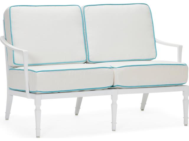 Tuoro Cast Aluminum Loveseat