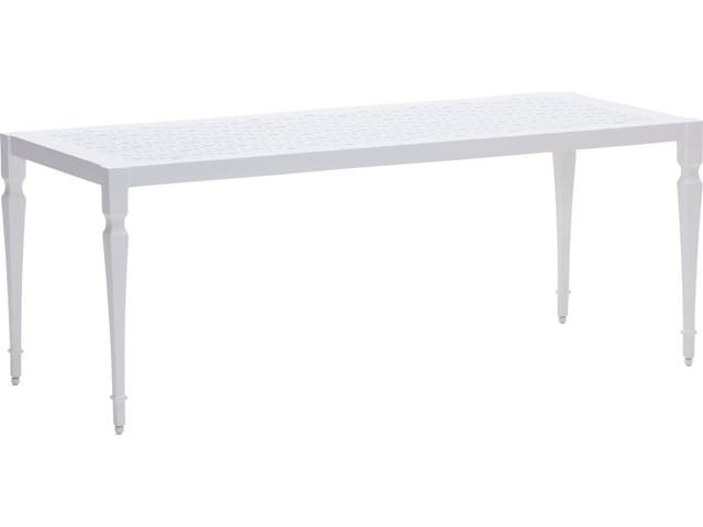 Tuoro Alexa Hampton Bench without Back in Cast Aluminum