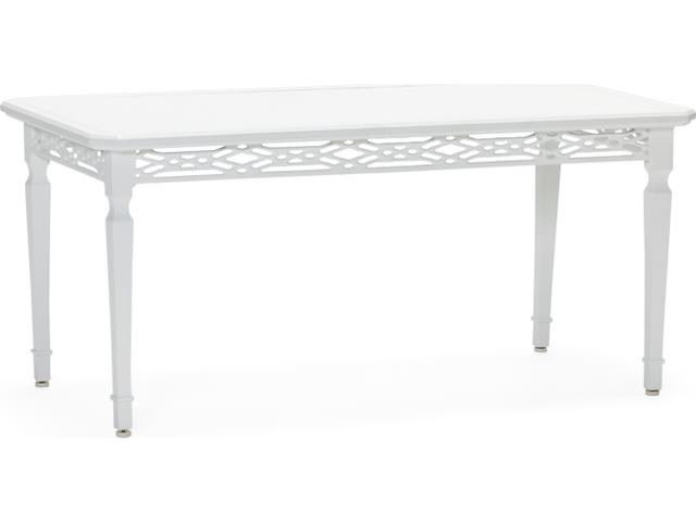 Tuoro Cast Aluminum Rectangular Coffee Table