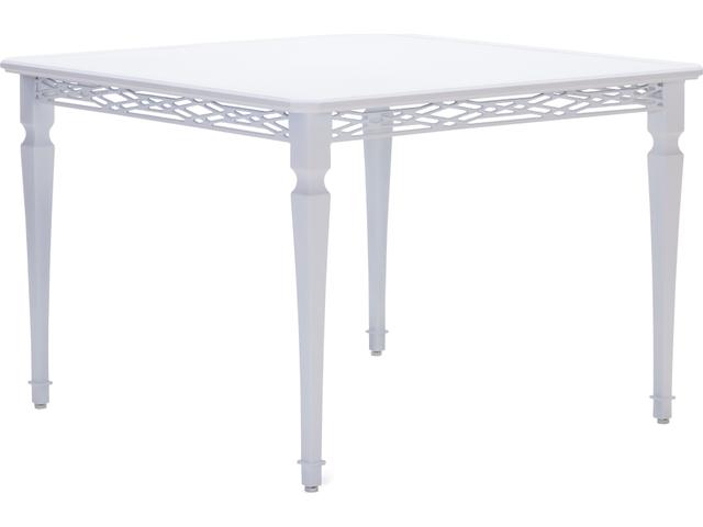 Alexa Hampton Tuoro 42-Inch Square Cast Aluminum Dining Table
