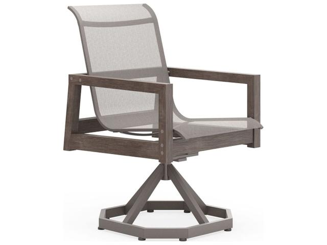 Sierra NexTeak Sling Swivel Rocking Dining Chair
