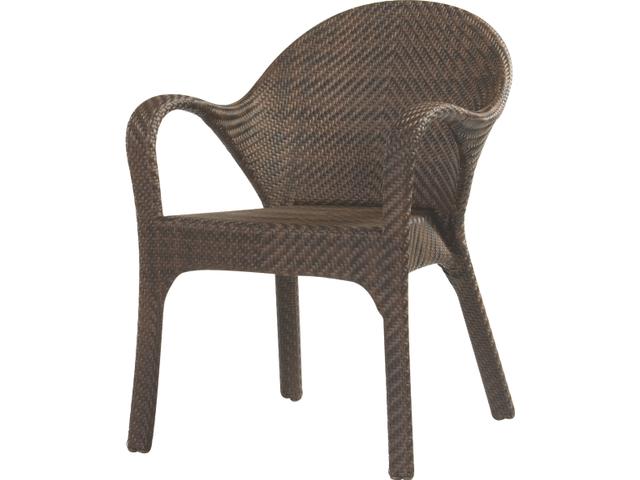 Whitecraft Bali Wicker Small Outdoor Dining Arm Chair