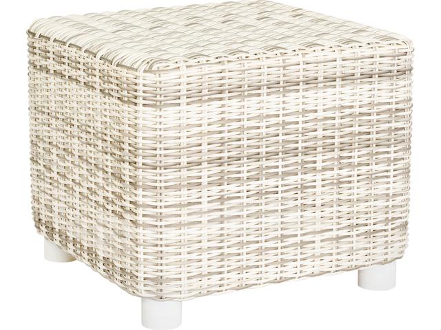 Sonoma Square Wicker End Table in Trax Mink