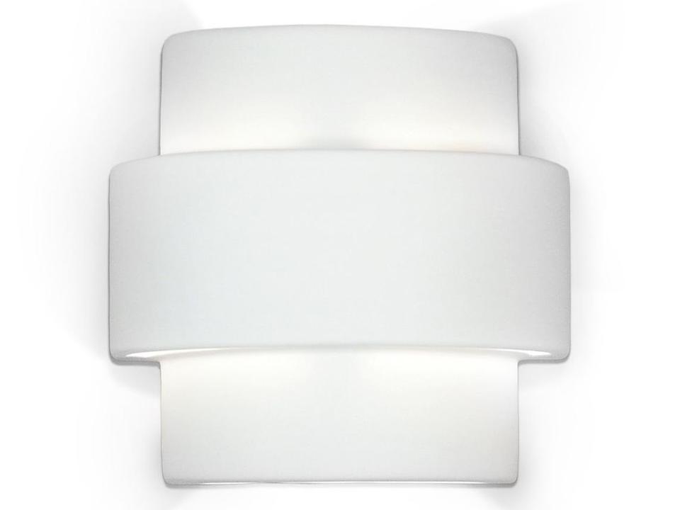 Santa Inez 1-Light White Wall Sconce