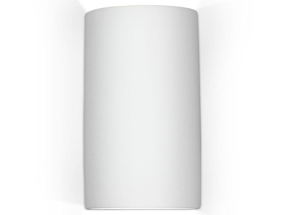 Tenos 1-Light White Wall Sconce
