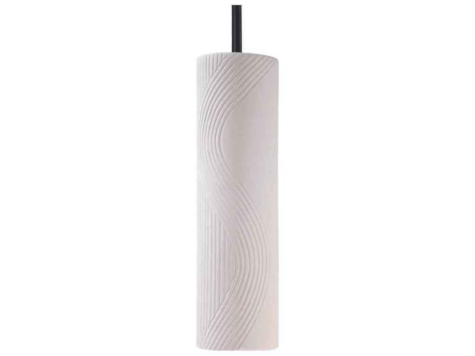 Studio Core 1-Light Ceramic Cylinder Mini Pendant Light