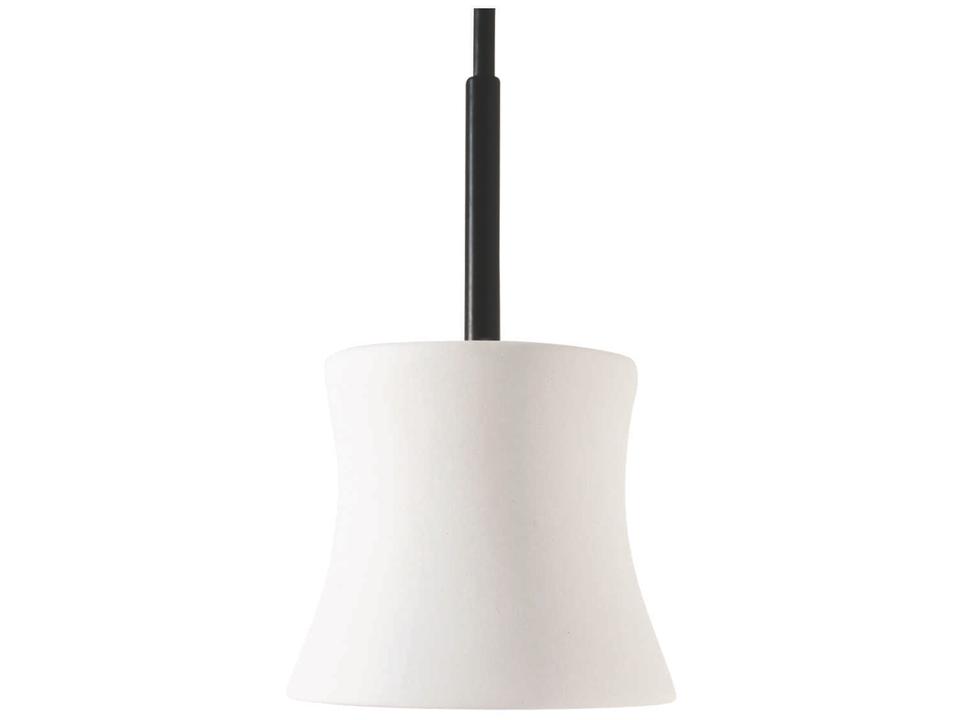 Studio Sake 3 1-Light White Bisque Ceramic LED Mini Pendant