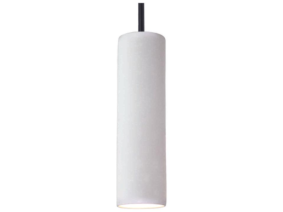 Core 1-Light Cylindrical Ceramic Mini Pendant