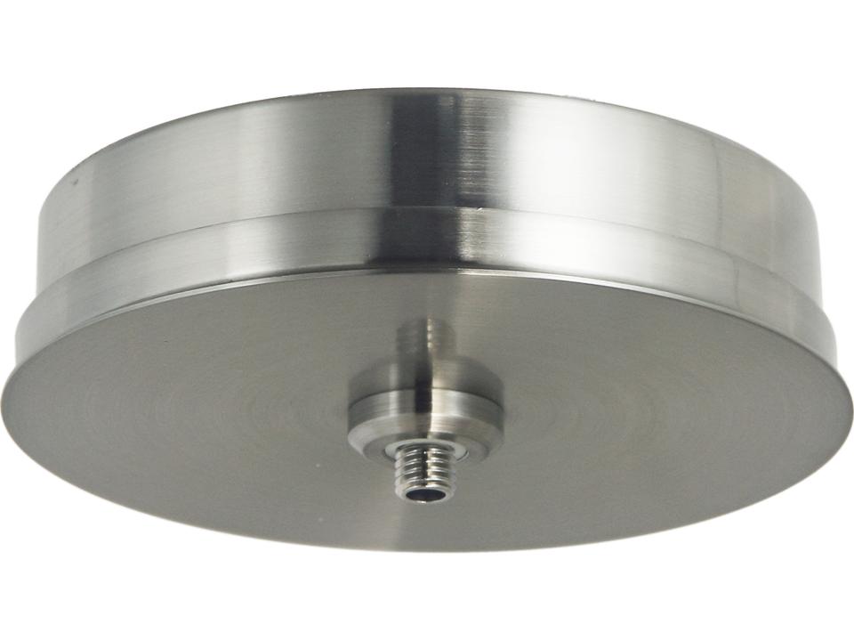 Lighting Single-Port 6W LED Uni-Jack Canopy in Brushed Nickel