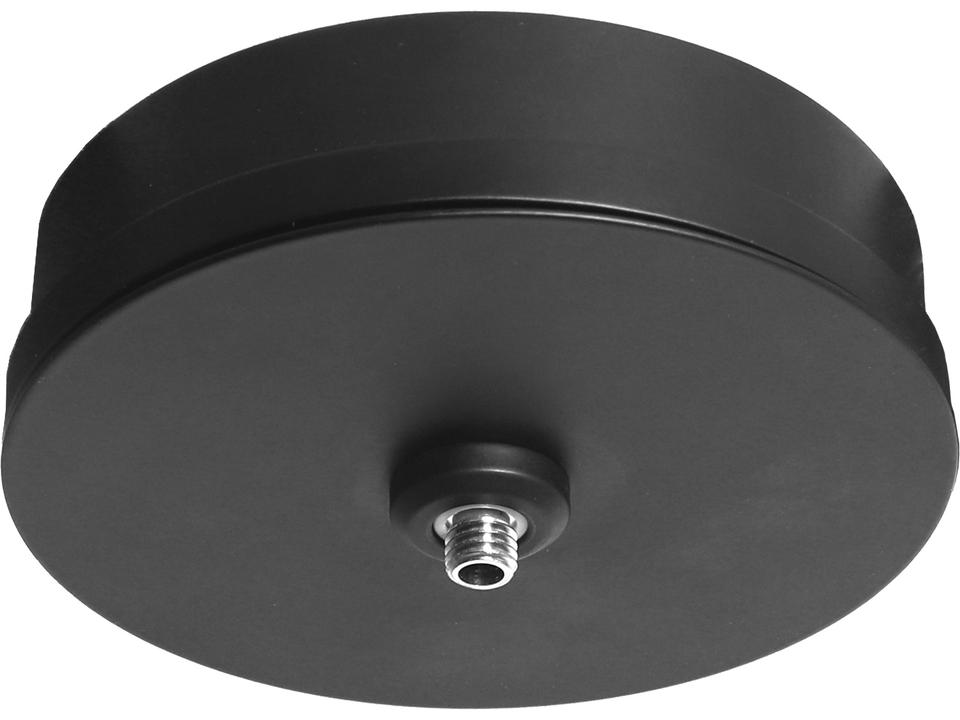 Lighting Single-Port Uni-Jack Canopy in Matte Black