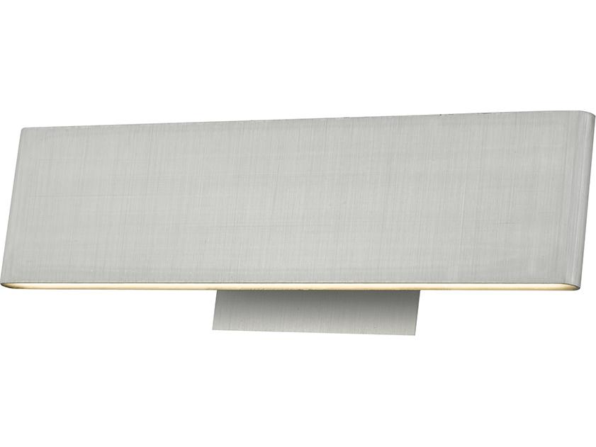 Lighting Slim 12-Inch 2-Light LED Bath Vanity Bar in Brushed Aluminum