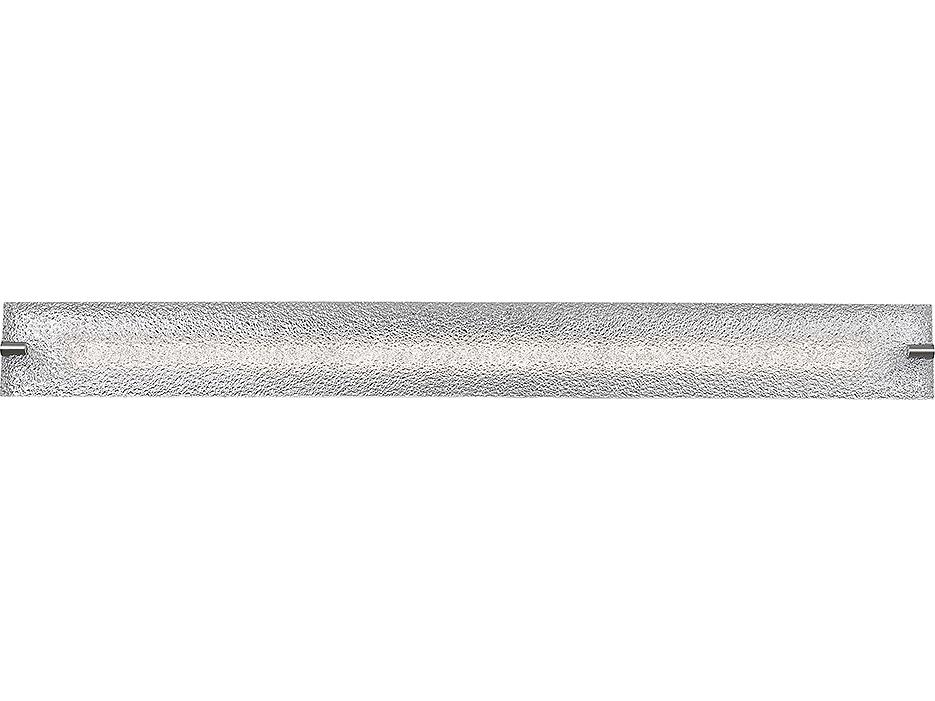 Blaze 40-Inch LED Vanity Sconce in Brushed Nickel with Water Glass
