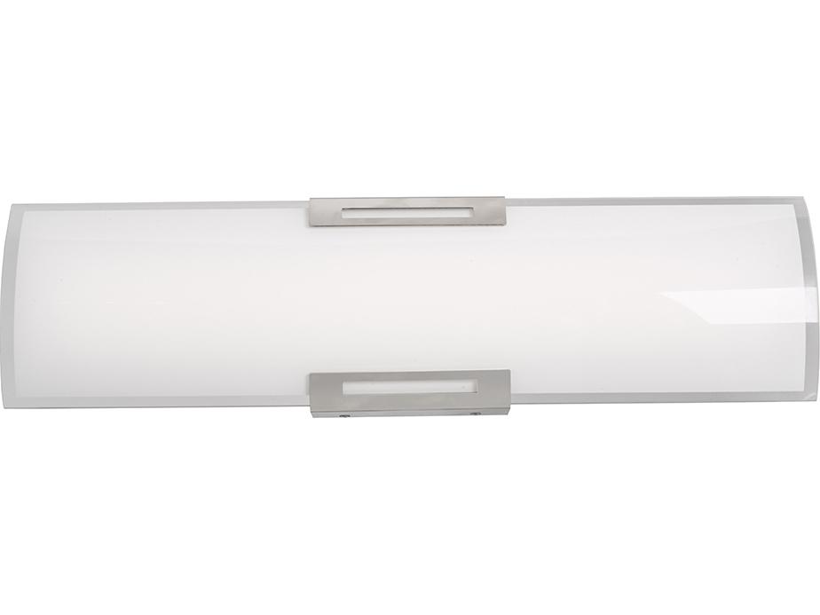 Allure 24-Inch LED Wall Sconce Vanity Light in Brushed Nickel with Frosted Glass