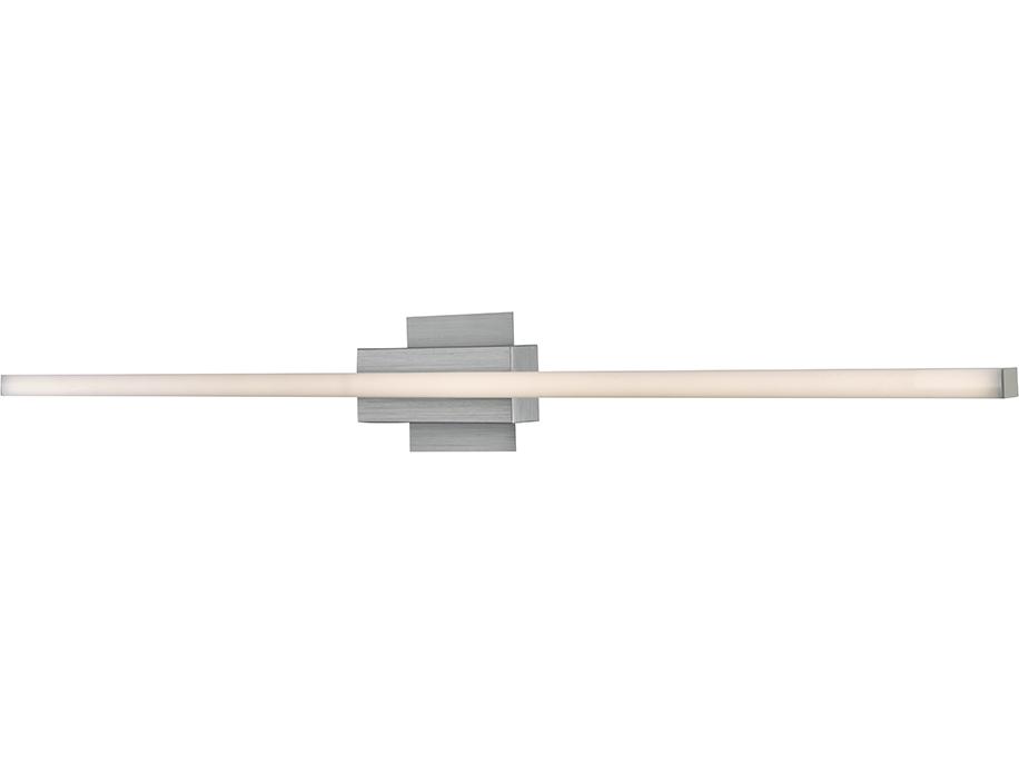 Foil Dimmable LED Vanity Bar in Brushed Aluminum
