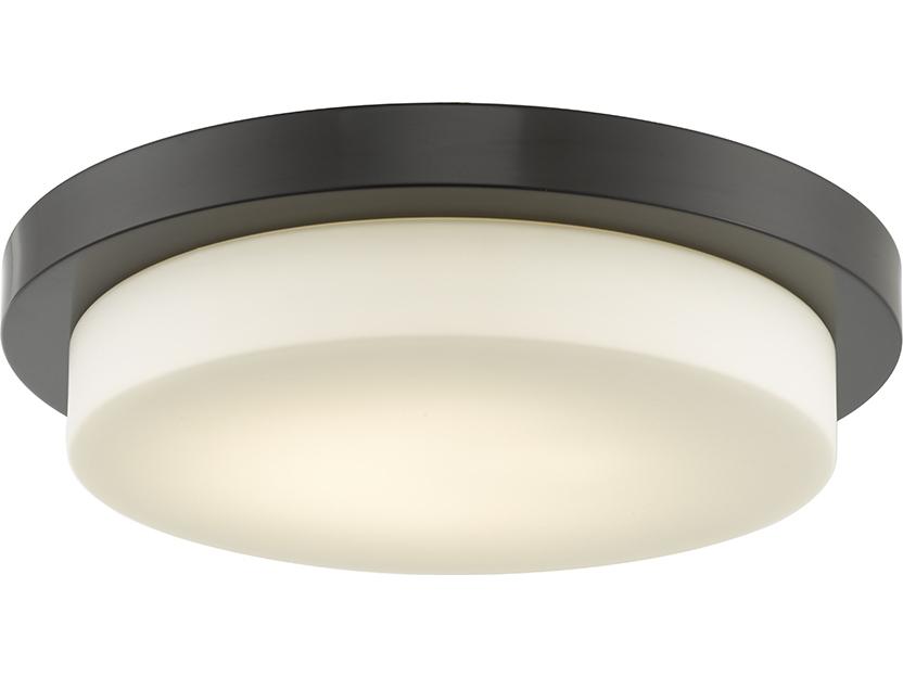 Lighting Step LED Flush Mount Bronze Modern Fixture