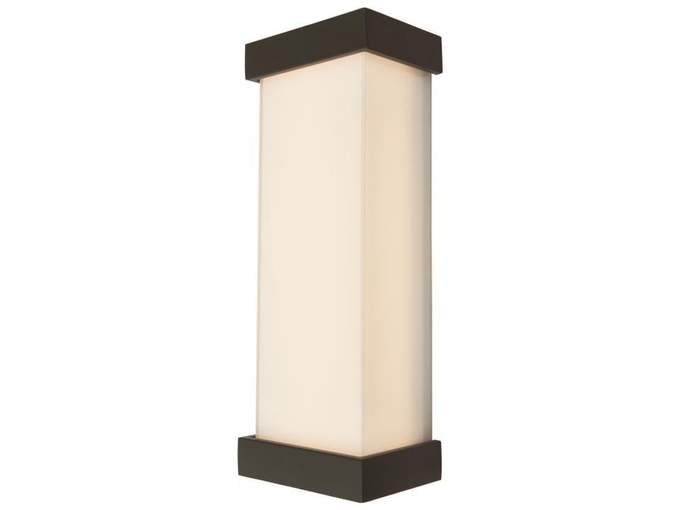 Loki 1-Light LED Outdoor Wall Light in Matte Black