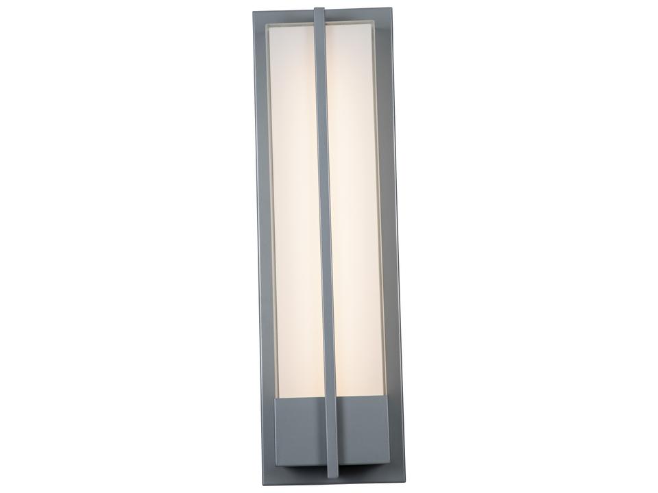 Neutron 20-Inch 1-Light Outdoor LED Wall Light in Silica