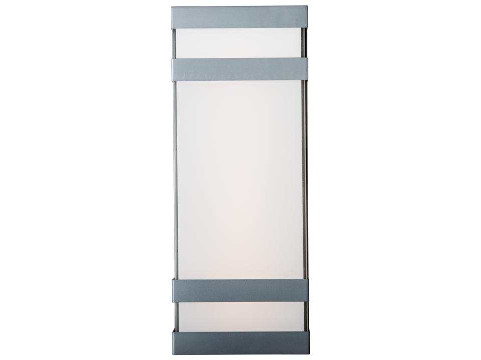 Proton 1-Light Outdoor LED Wall Light in Silica