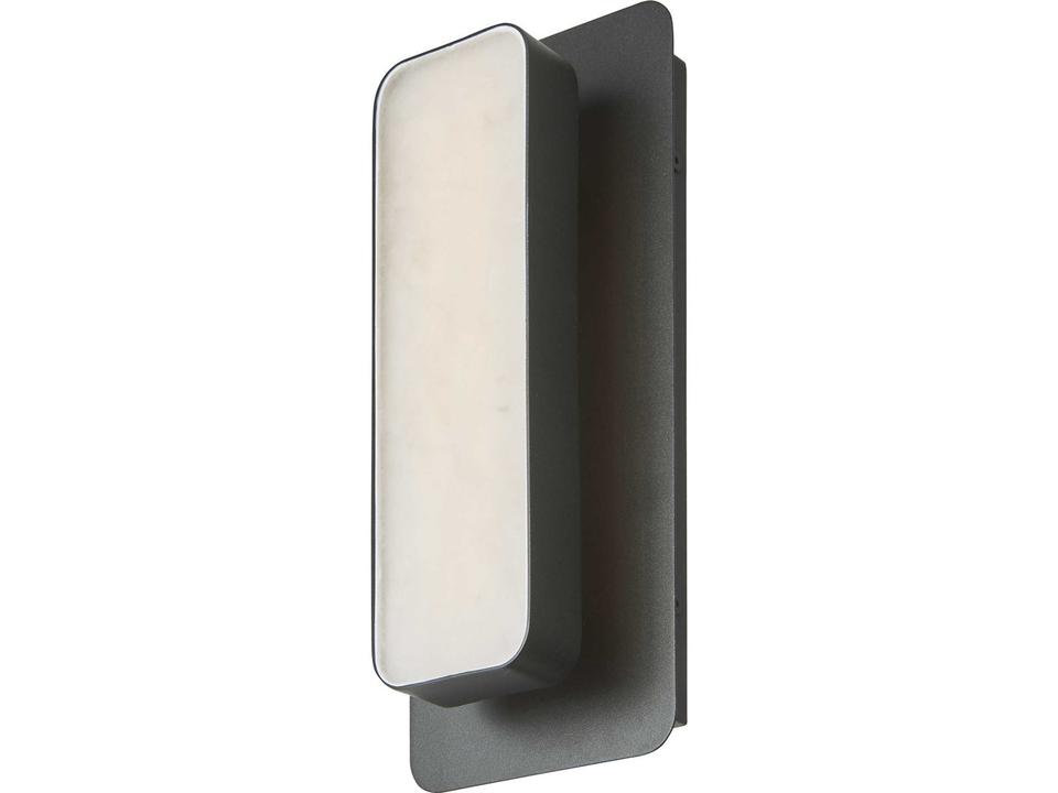 Ingot Outdoor Wall Sconce 11-Inch Alabaster 3CCT LED