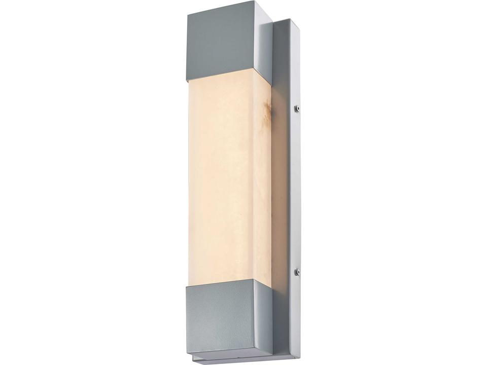 Osiris 16 Inch Outdoor Wall Light in Silica