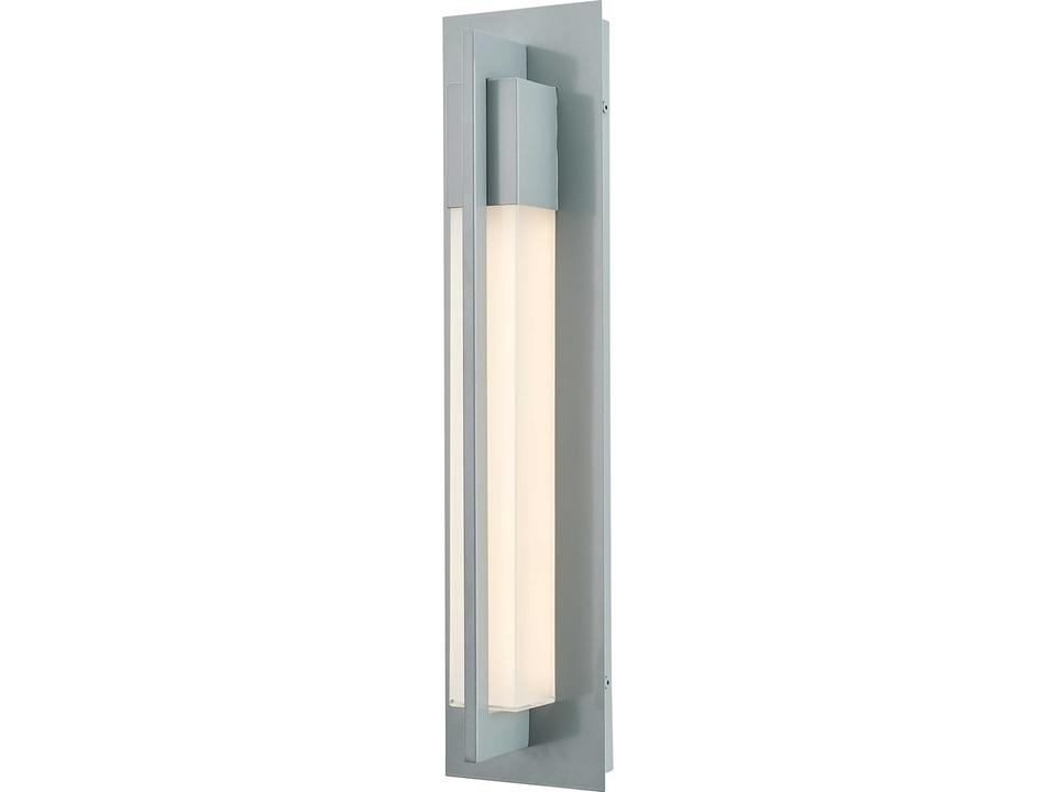 Electron Outdoor Wall Light Mitered Glass Sconce