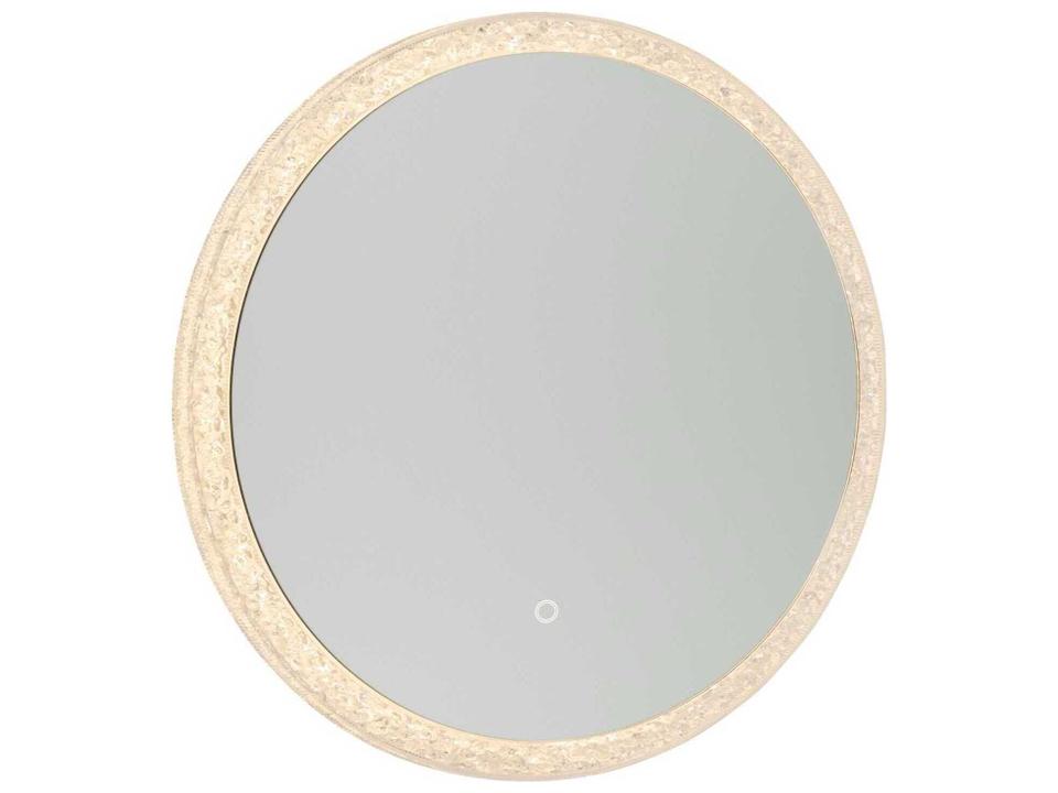 Reflections Round LED Mirror with Smart Touch Dimming and Color Temperature Control