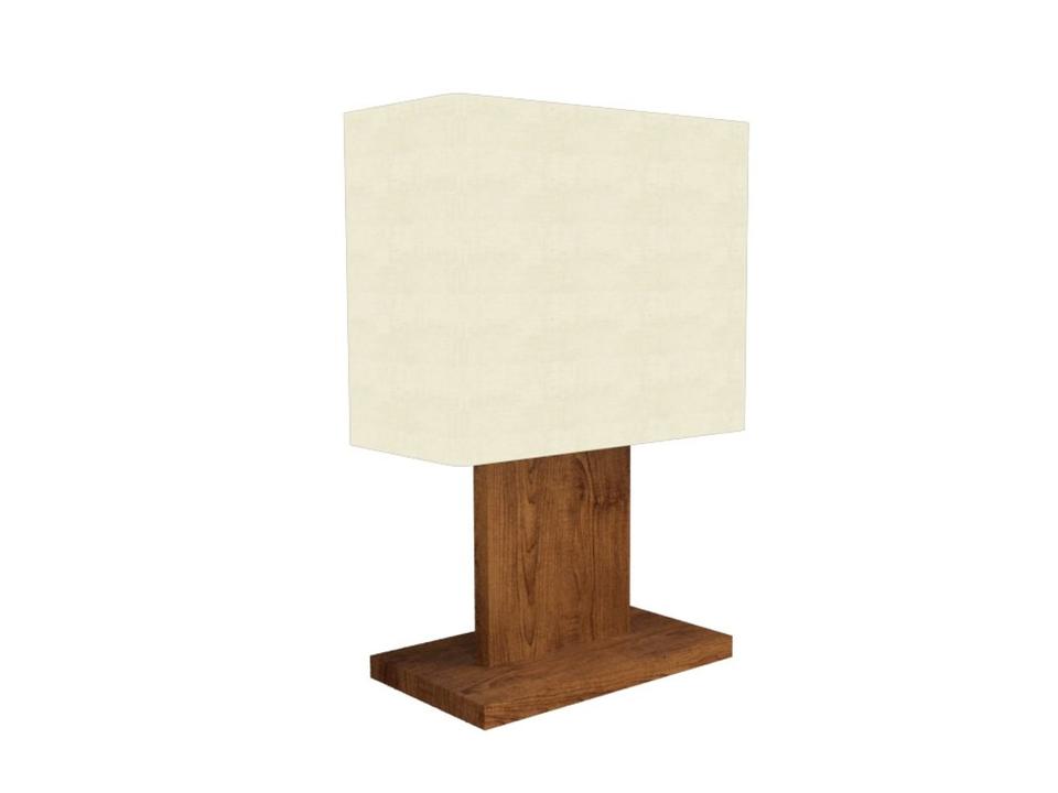 Clean Brown Table Lamp