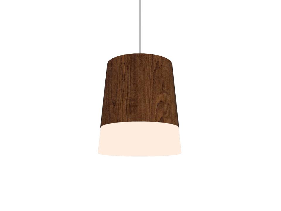 Conical Brown Mini Pendant