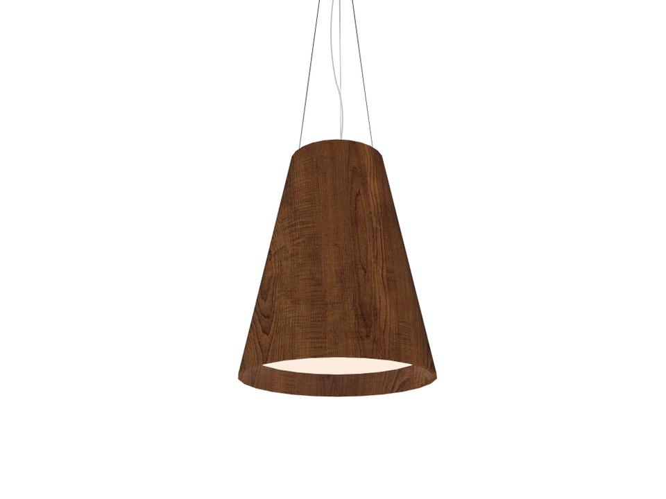 Conical Brown Pendant