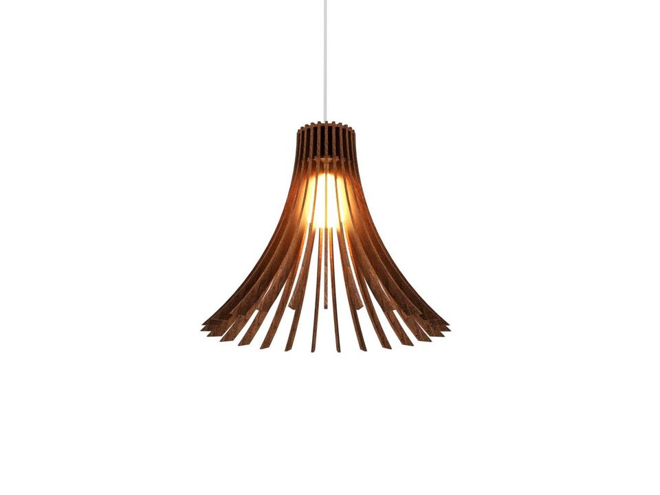 Stecche Di Legno Brown Pendant