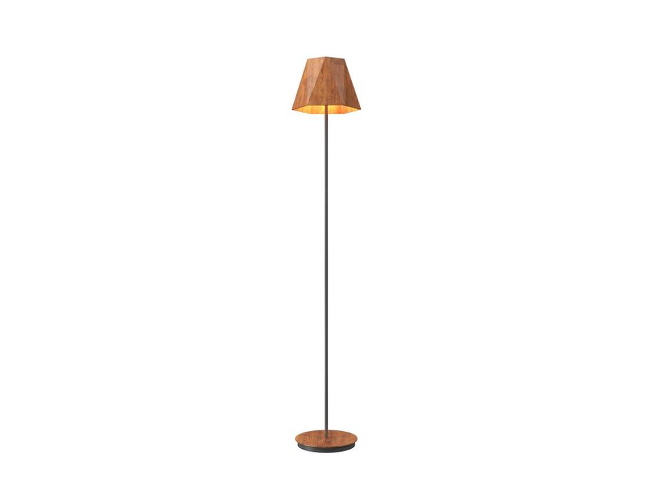 Facet Brown Floor Lamp