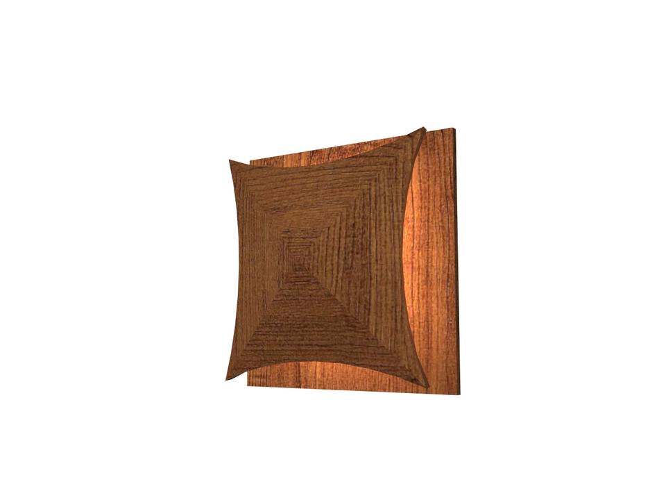 Facet Brown Wall Sconce