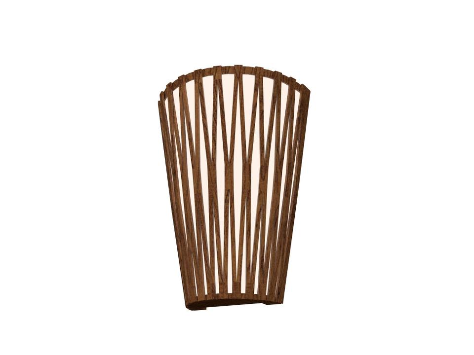 Living Hinges Wood Wall Sconce