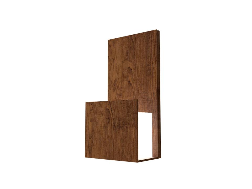 Clean Brown Wall Sconce