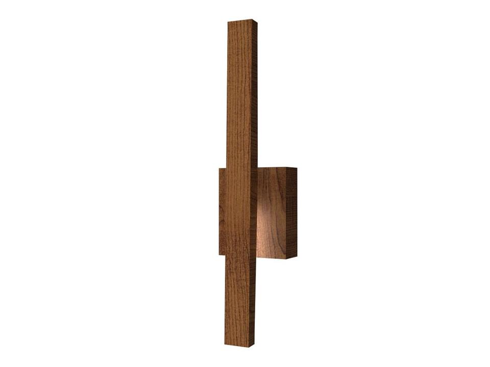 Clean Brown Wall Sconce