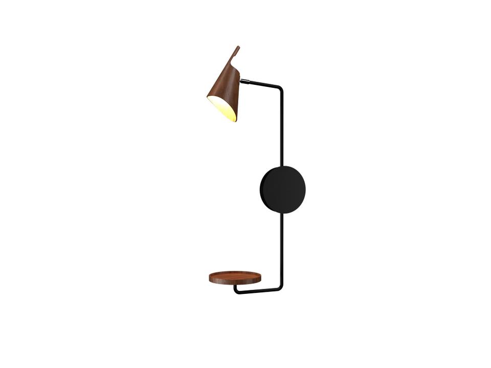 Balance Black Wall Sconce