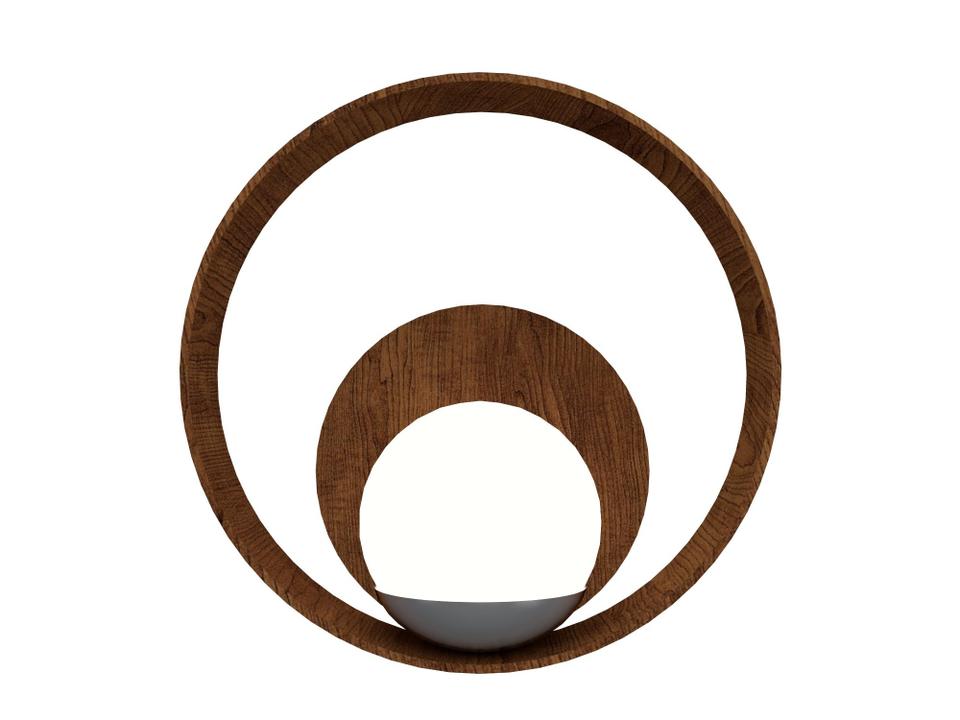 Sfera Wood Wall Sconce