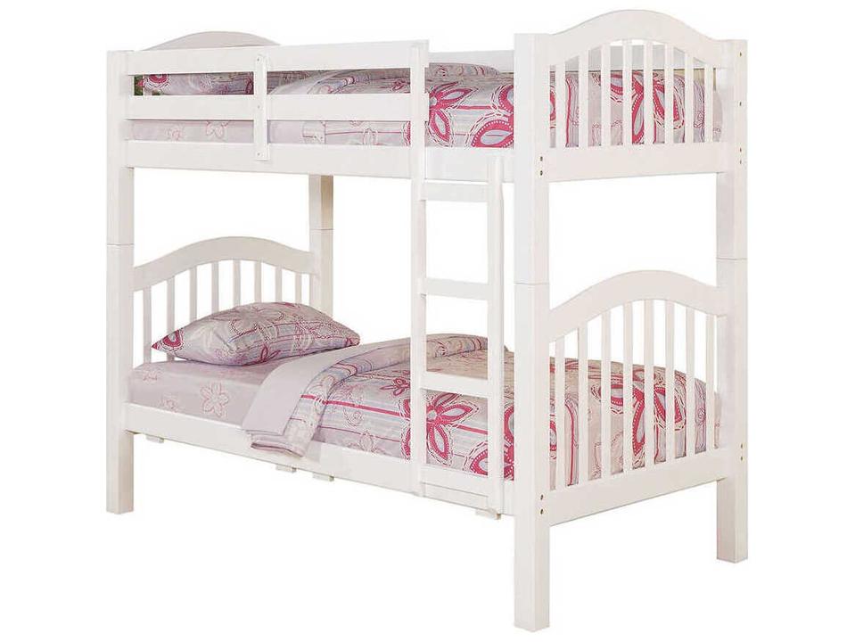 Heartland White Birch Wood Twin/Twin Bunk Bed