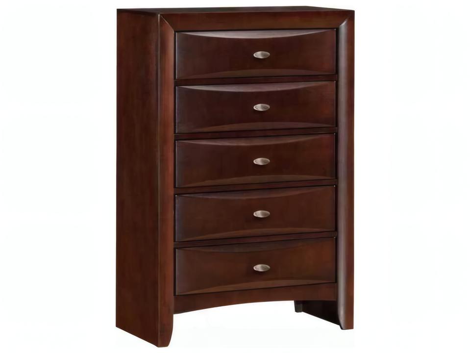 Ireland 5-Drawer Chest in Espresso