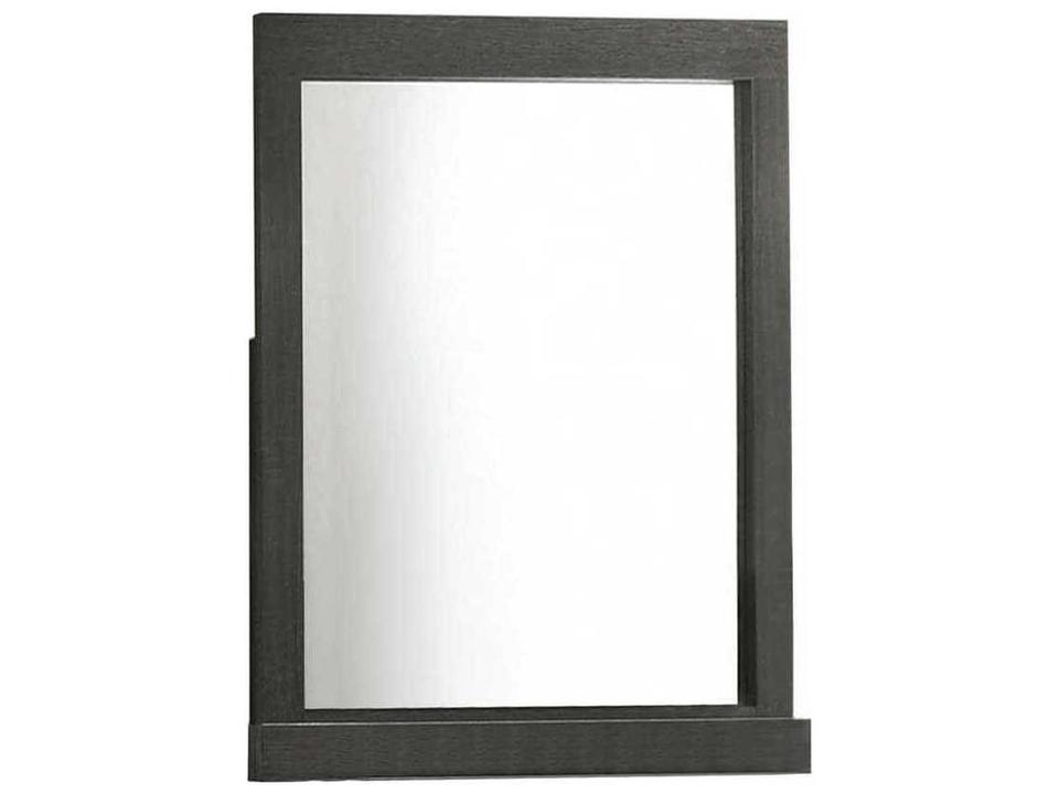 Lantha Gray Oak Rectangular Dresser Mirror