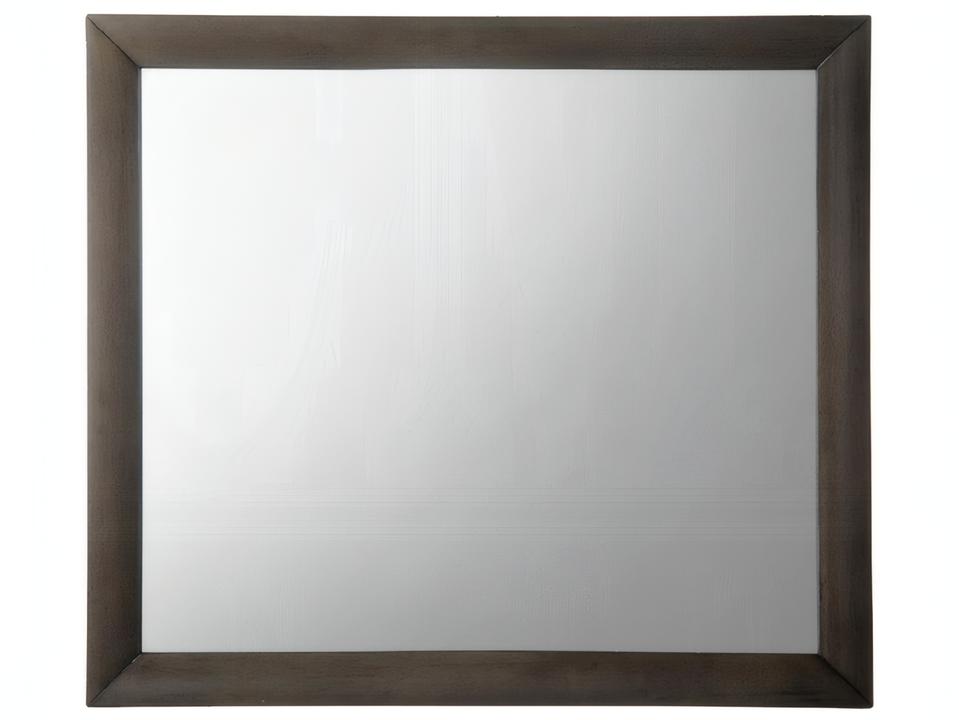 Ireland Gray Oak Square Wall Mirror
