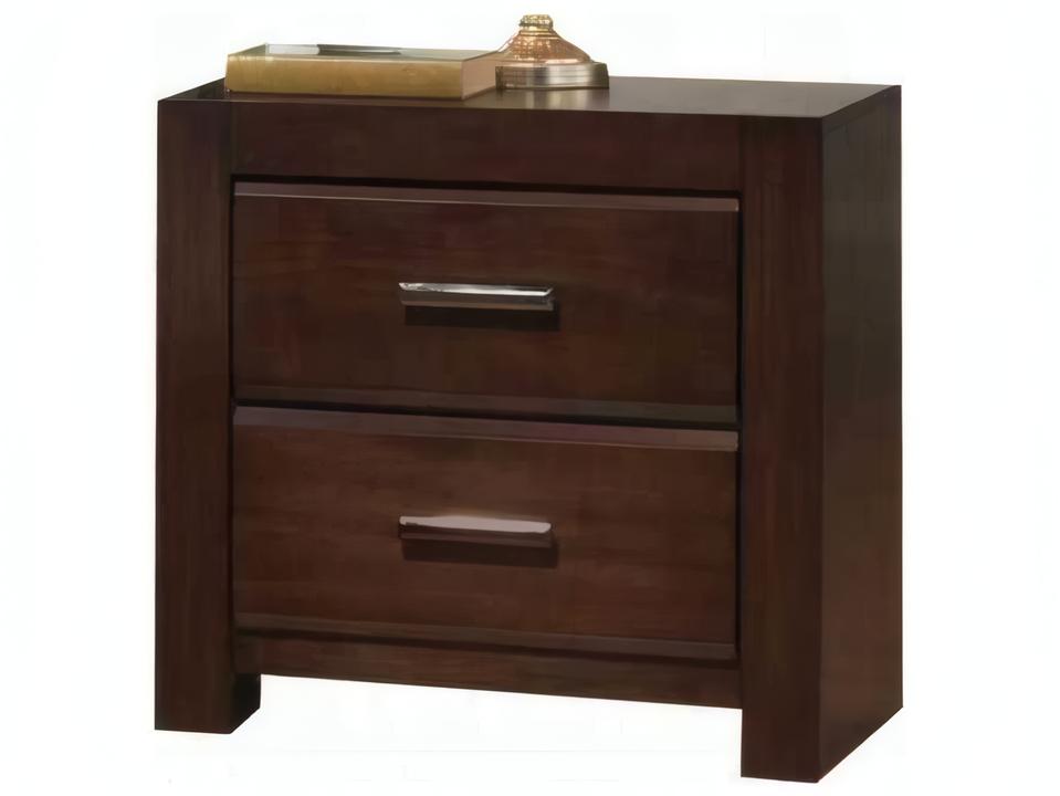 Oberreit 2-Drawer Nightstand in Walnut