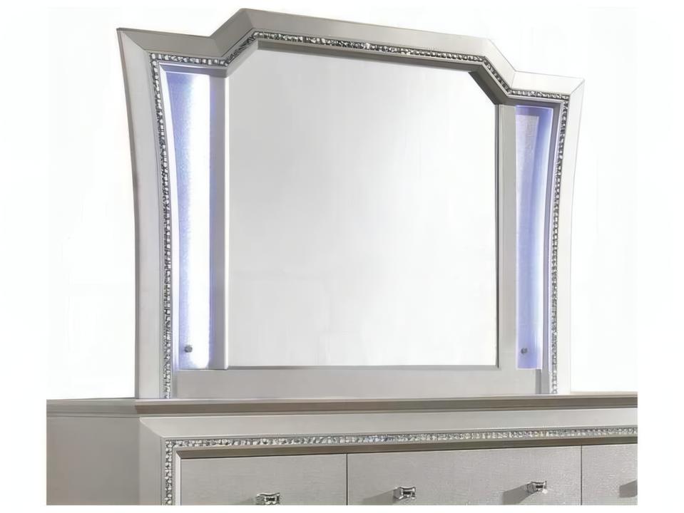 Kaitlyn Led Champagne Dresser Mirror