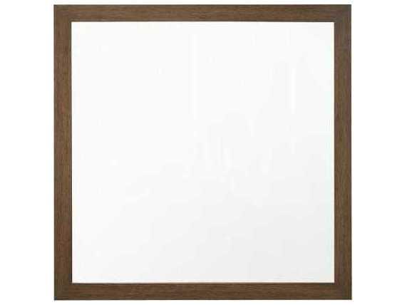 Miquell Oak Square Wall Mirror